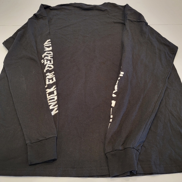 Motley Crue Knock ' Em Dead Kid Long Sleeve Official Merch Shirt NEW! - Picture 7 of 7